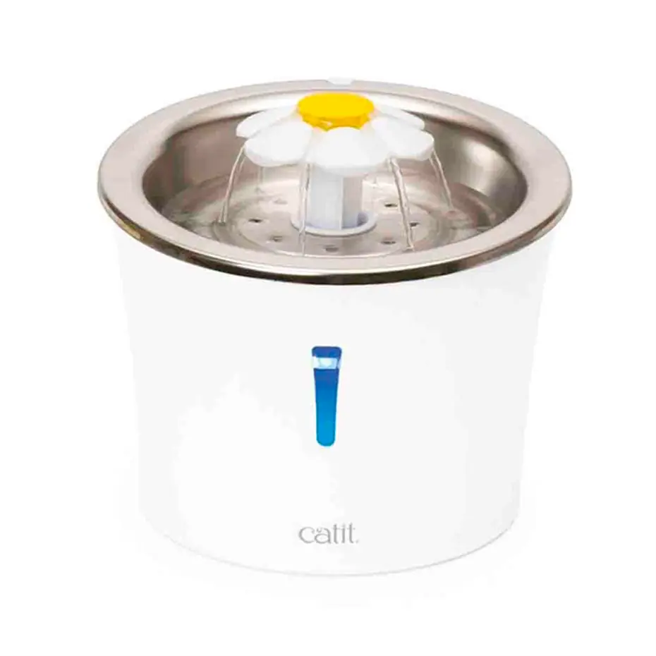 Catit 2.0 Flower Fountain Çelik Hazneli Su Sebili 3 Lt