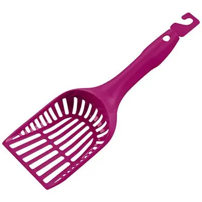 Moderna Handy Plastik Kedi Kumu Küreği Fuşya