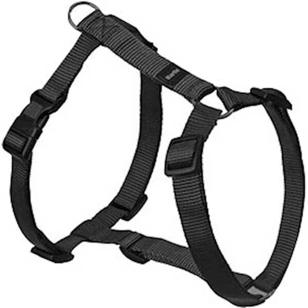Flamingo Asp Köpek Göğüs Tasması Siyah 25-40cm