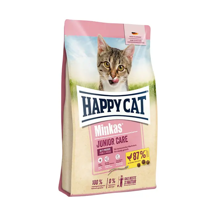 Happy Cat Minkas Junior Care Kümes Hayvanlı Yavru Kedi Maması 10 kg