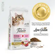 Felicia Az Tahıllı Kuzu Etli HypoAllergenic Anne ve Yavru Kedi Maması 12 Kg 2