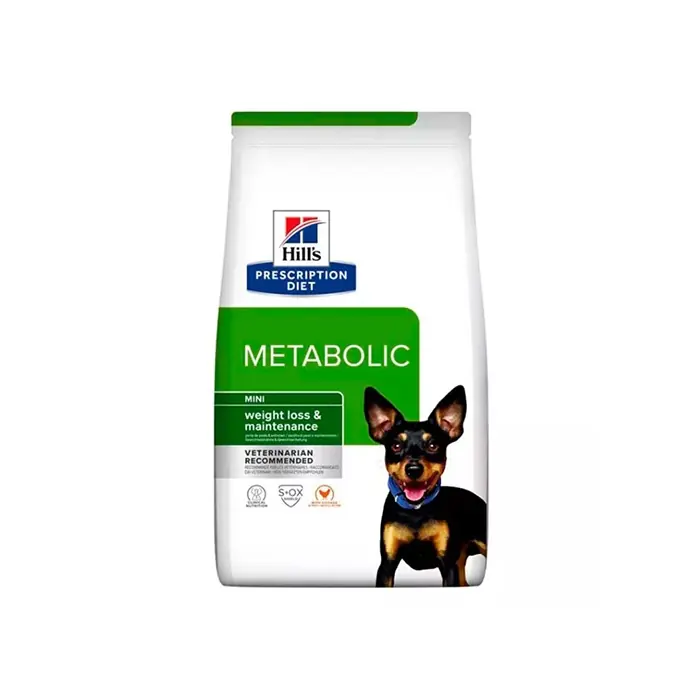 Hills Prescription Diet Metabolic Mini Weight Loss Maintenance Tavuklu Köpek Maması 6kg