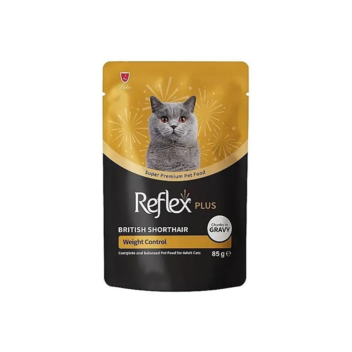 Reflex Plus Britsh Shorthair Yetişkin Kedi Yaş Maması 85gr