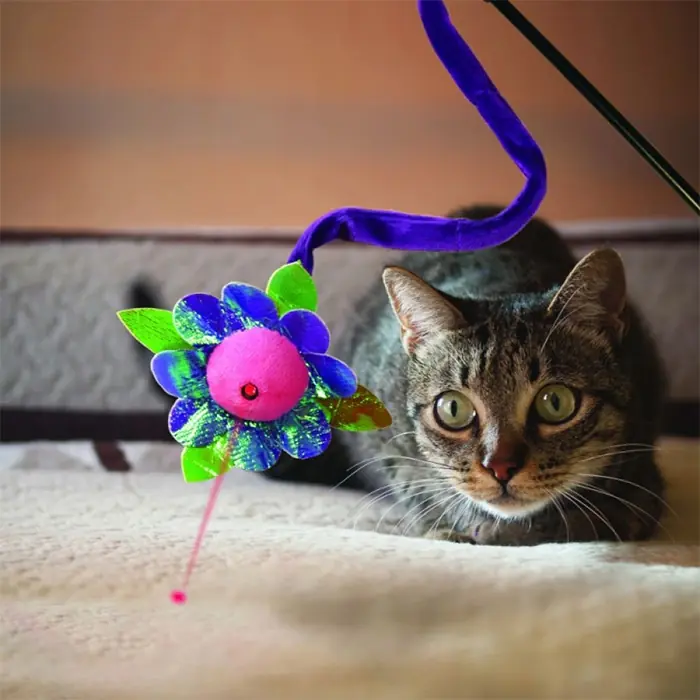 Kong Lazerli Kedi Oyun Oltası 45cm