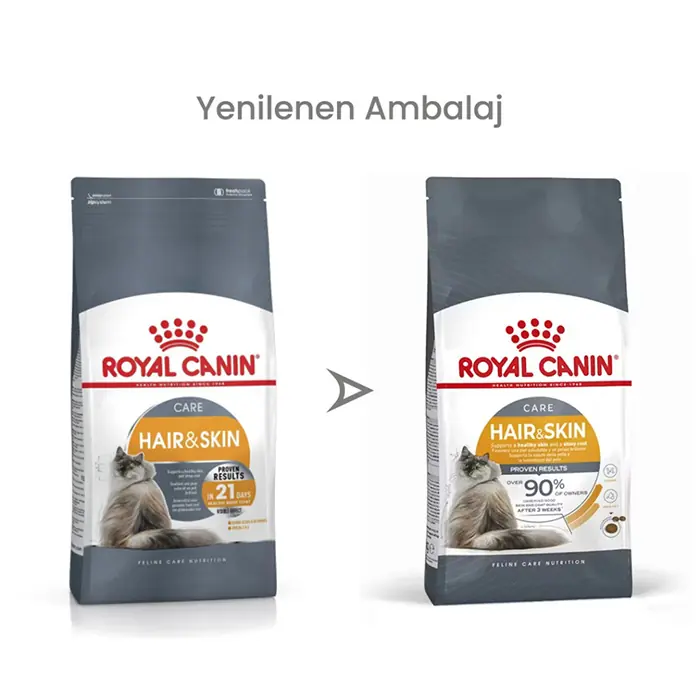 Royal Canin Hair Skin Hassas Tüylü Kediler İçin Mama 10Kg