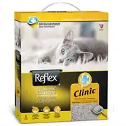 Reflex Clinic Koku Kontrolü Doğal Granüllü Kedi Kumu 6 Lt 1