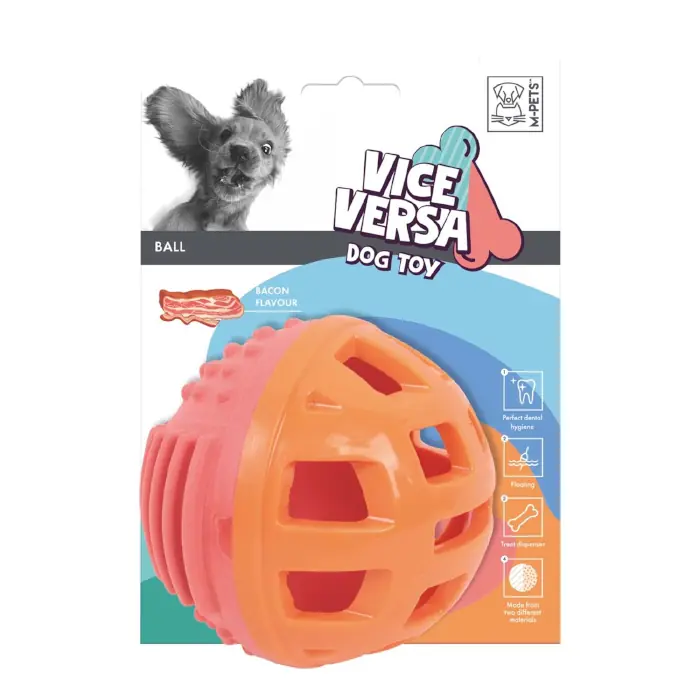 M-Pets Vice Versa Ball Pastırma Aromalı Köpek Oyuncağı