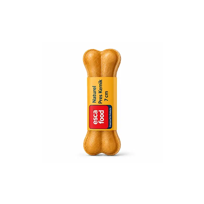 Esca Naturel Pres Kemik Köpek Ödülü 7cm