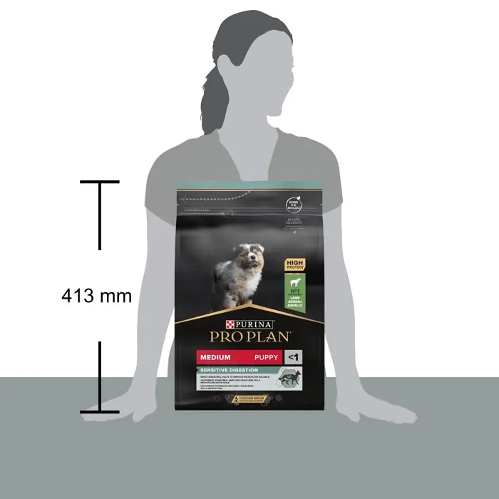 Proplan Sensitive Yavru Köpekler İçin Kolostrumlu, Kuzu Etli Köpek Maması 3 Kg