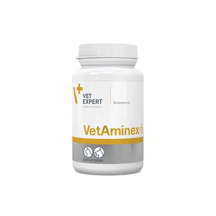 Vet Expert VetAminex Kedi ve Köpekler için Vitamin Mineral Kompleksi Kapsül 60 Adet