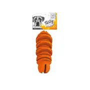 M-PETS Venüs Ödül Hazneli Kauçuk Köpek Oyuncağı Turuncu 1