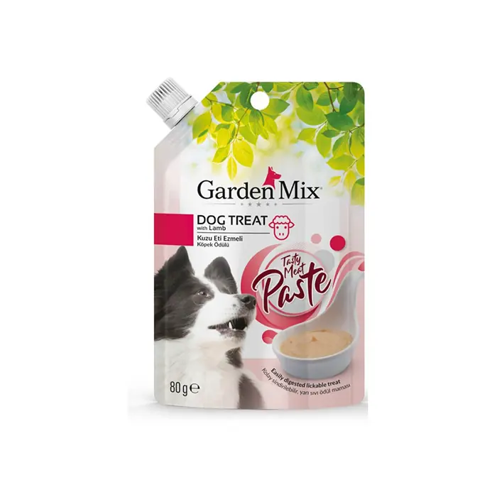 Garden Mix Paste Kuzu Eti Ezmeli Sıvı Köpek Ödülü 80 Gr