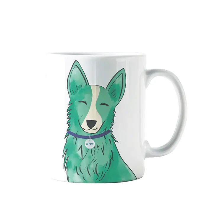 M-Pets Petjoy Luna Kupa 350ml Yeşil