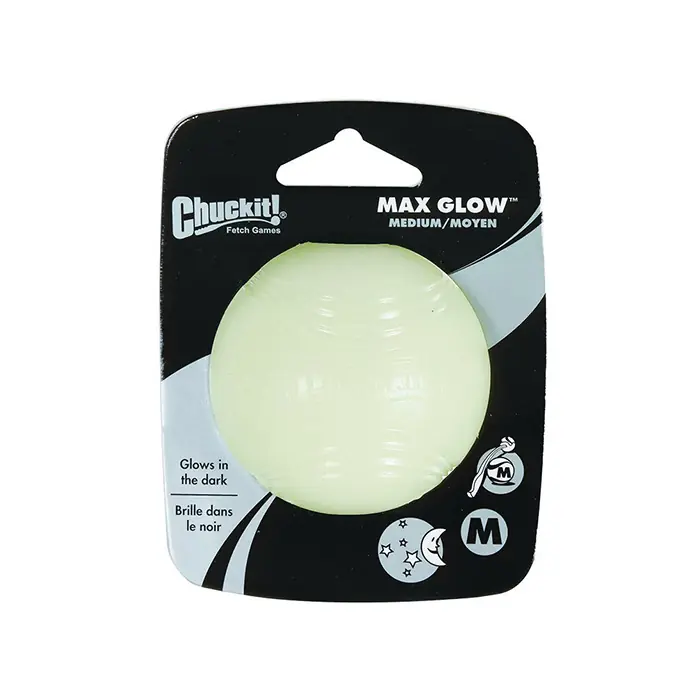Chuckit! Max Glow Işık Şarjlı Köpek Oyun Topu Medium 6,4cm