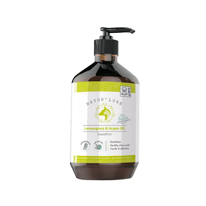 M-PETS Limon Otlu ve Argan Yağlı Köpek Şampuanı 500ml