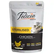 Felicia Tahılsız Tavuklu Kısırlaştırılmış Kedi Yaş Maması 85 gr 1