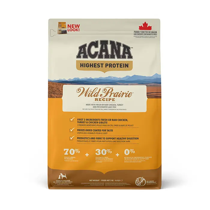 Acana Wild Praire Tahılsız Köpek Maması 2 Kg