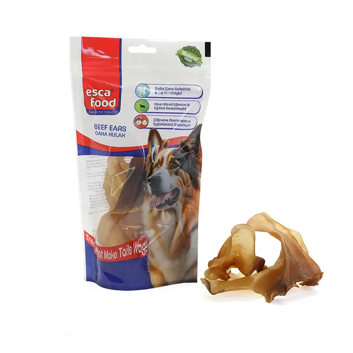 Esca Doğal Dana Kulak Köpek Ödülü 100gr