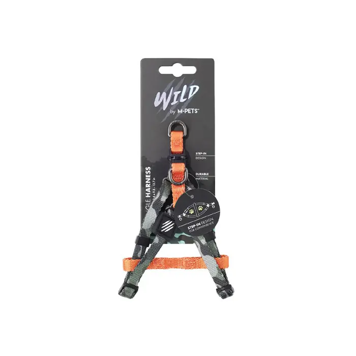 M-PETS Wild Jungle Harness Köpek Göğüs Tasması Medium