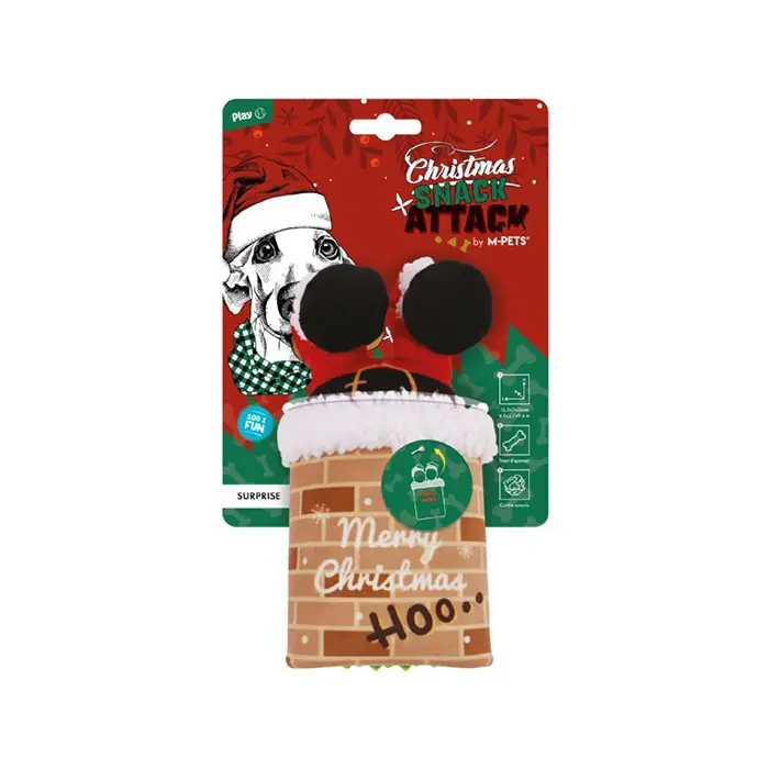M-PETS Christmas Surprise Snack Attack Köpek Oyuncağı