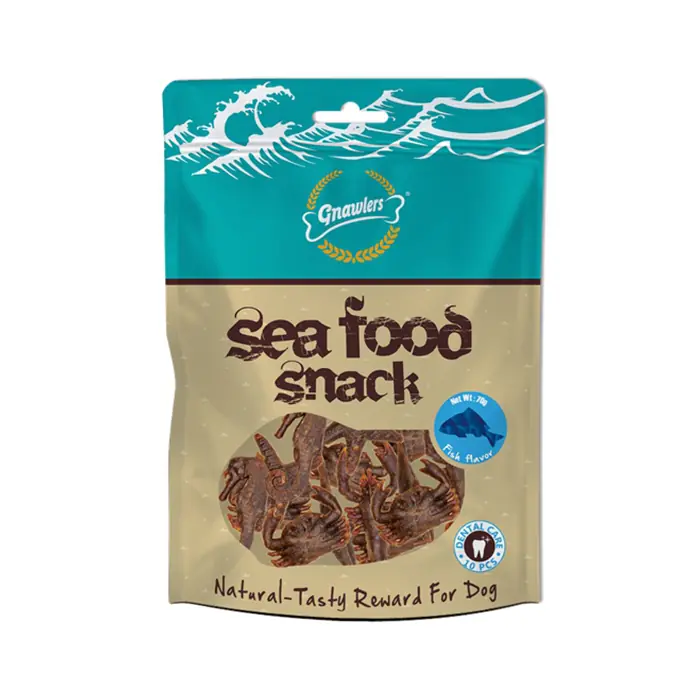 Gnawlers Seafood Snack Deniz Mahsullü ve Balıklı Köpek Ödülü 70gr
