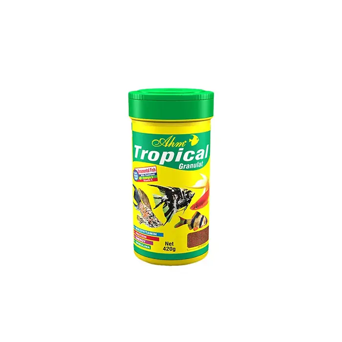 Ahm Tropical Granulat Granül Tropik Balık Yemi 250ml