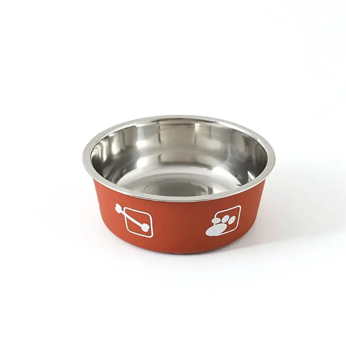 Lion Pet w058 İçi Çelik Köpek Mama Kabı 12cm