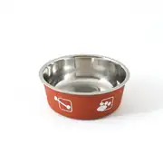 Lion Pet w058 İçi Çelik Köpek Mama Kabı 12cm 1