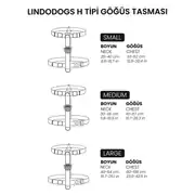 Lindo Enjoy H Tipi Köpek Göğüs Tasması Medium 4