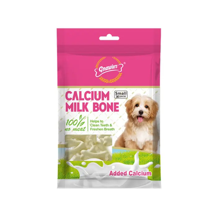 Gnawlers Calcium Milk Bone Köpek Ödül Bisküvisi 5cm 30'lu 270gr