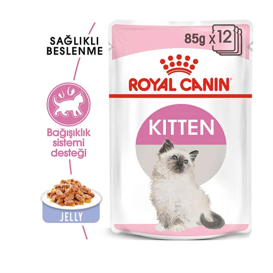 Royal Canin Jelly Kitten Instinctive Yaş Yavru Kedi Maması 85 Gr