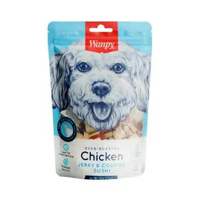Wanpy Oven Roasted Tavuk Sargılı Morina Balıklı Köpek Ödülü 100 gr