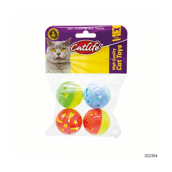 CATLIFE Zilli Kedi Oyuncağı 4lü Paket 202364