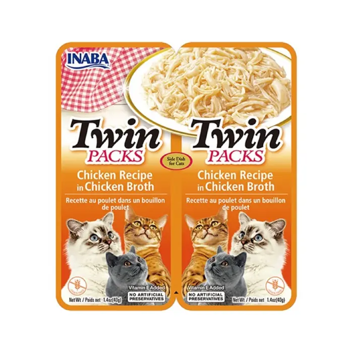 Ciao Twin Packs Tavuklu Kedi Çorbası 2x40gr