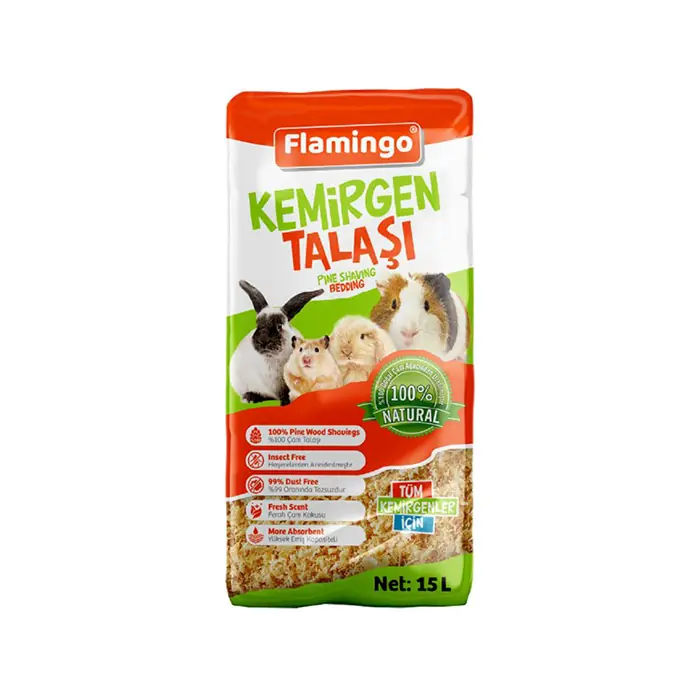 FLAMINGO Kemirgen Talaşı 15LT