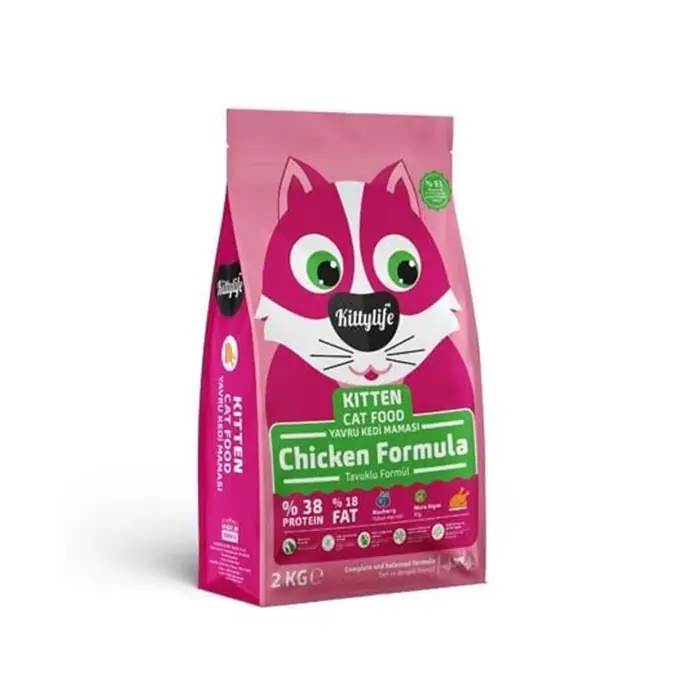 KittyLife Tavuk Etli Yavru Kedi Maması 2 Kg