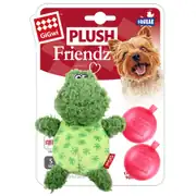GiGwi Plush Friendz Sesli Peluş Kurbağa Köpek Oyuncağı 1
