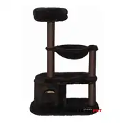 Kralle Üç Katlı Yuvalı Hamaklı Kedi Tırmalama 1037model Kahve 1