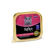 Reflex Plus Pate Somon Balıklı ve Karidesli Yaş Kedi Maması 85gr 1