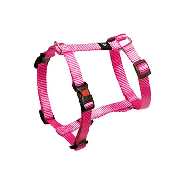 Flamingo Asp Köpek Göğüs Tasması Pembe 35-50cm