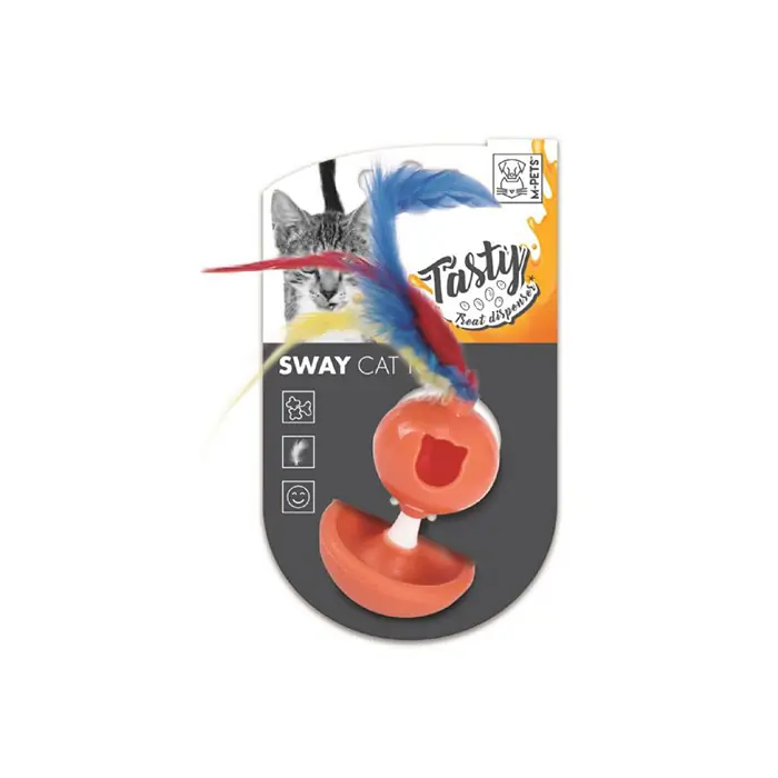 M-PETS Tasty Sway Ödül Hazneli Hacı Yatmaz Kedi Oyuncağı