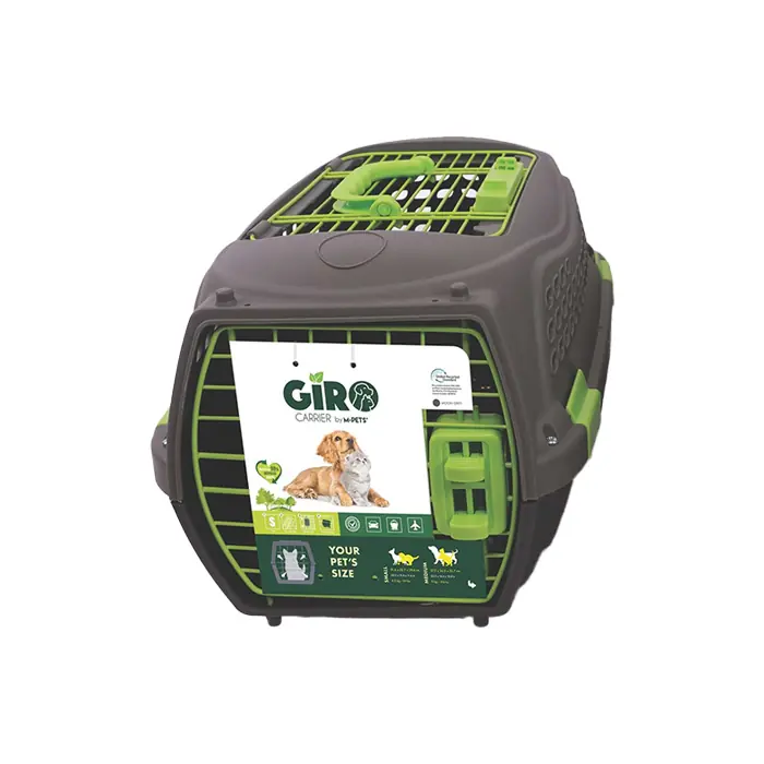 M-Pets Eco Giro Kedi Köpek Taşıma Çantası Small Gri
