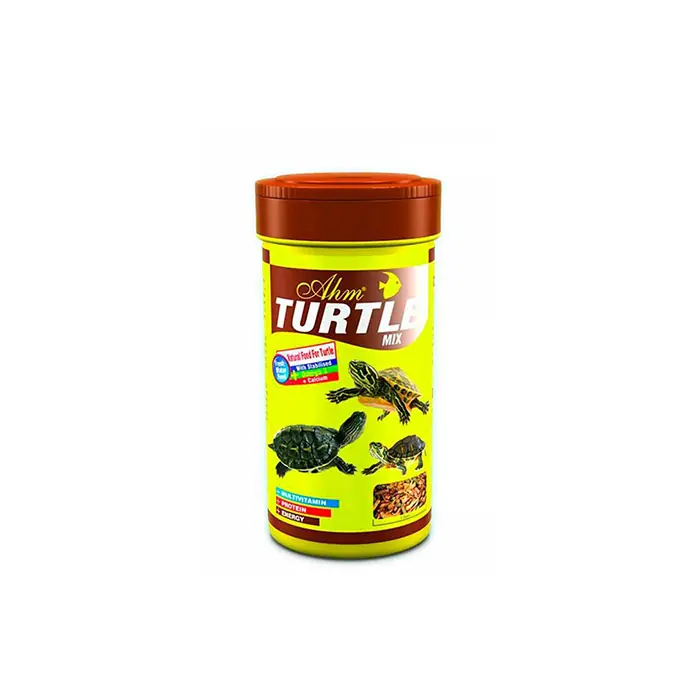 Ahm Turtle Mix Karışık Kaplumbağa Yemi 250ml