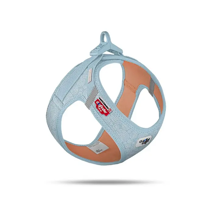 Curli Vest Harness Air-Mesh Airblue Köpek Göğüs Tasması 2Xsmall