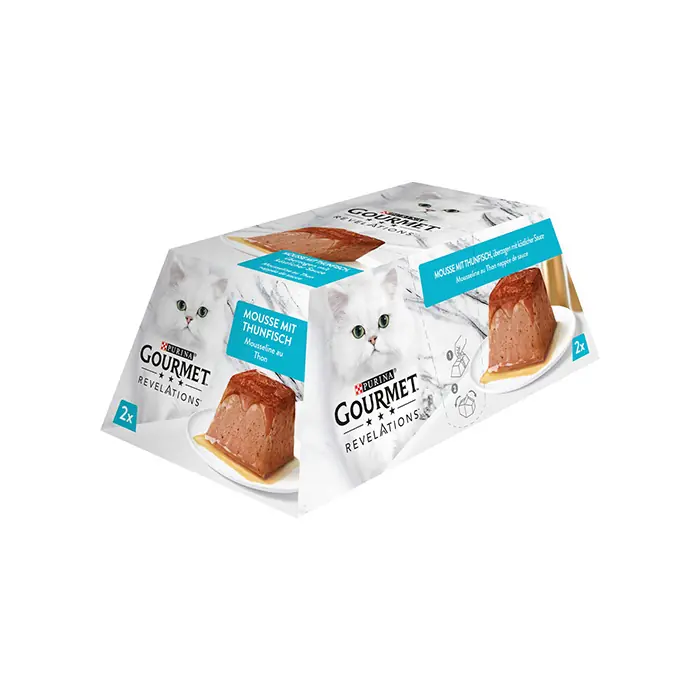 Purina Gourmet Revelations Ton Balıklı Kedi Yaş Maması 2x57gr