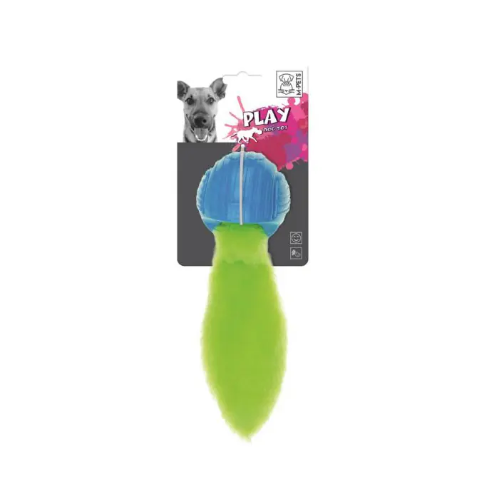 M-PETS Foxball Kauçuk Mavi Yeşil Köpek Oyuncağı