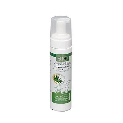 Bio PetActive Aloe Vera ve Buğday Özlü Köpük Şampuan 200ml