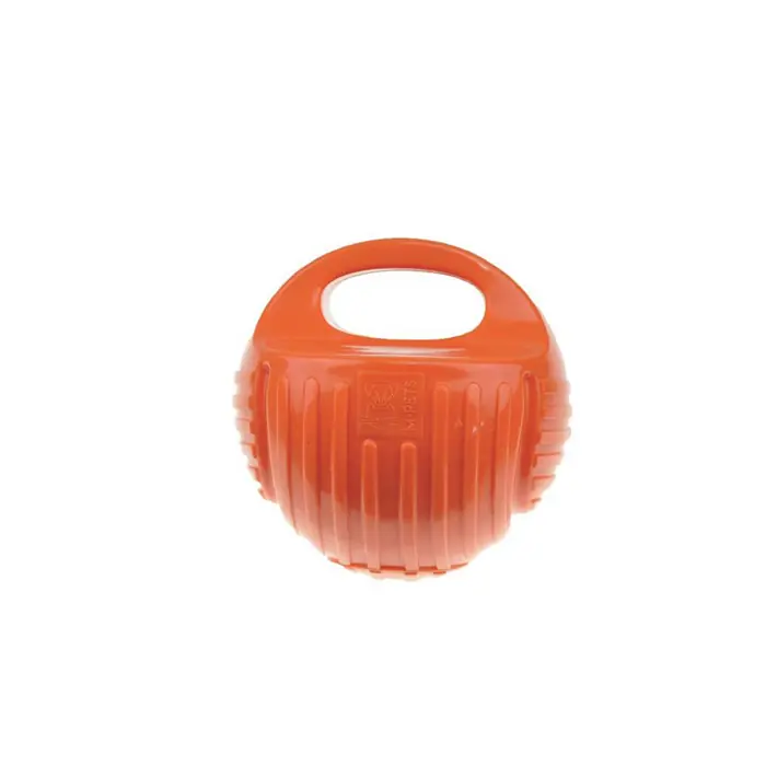 M-PETS Arco Ball Kauçuk Köpek Oyuncağı Medium Turuncu