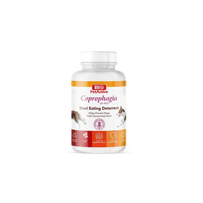 Bio Pet Active Coprophagia Stool Köpekler Için Dışkı Yeme Önleyici Tablet 90 Gr - 60 Tablet