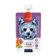 Wanpy Taze Ördekli-Havuçlu Köpek Et Ezmesi 90 gr 1